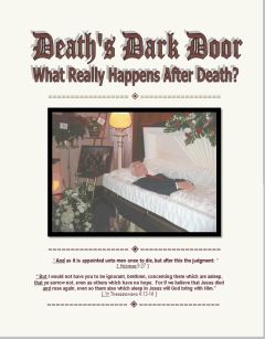Death's Dark Door Cover
